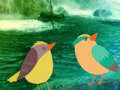 Jogo Fuga colorida de pássaros da selva  online