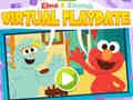 Jogo Elmo e Rosita: encontro virtual  online