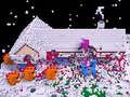 Jogo Defenda a casa do Papai Noel  online