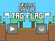 Jogo Bandeira de etiqueta de batalha de amigos  online