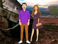 Jogo Casal foge da praia  online