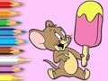 Jogo Livro para colorir: Sorvete Jerry  online
