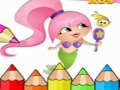 Jogo Beleza do livro para colorir  online