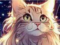 Jogo Quebra-cabeça: Estrela do Gato  online