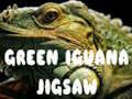 Jogo Quebra-cabeça Iguana Verde  online