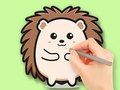 Jogo Livro para colorir: ouriço fofo  online