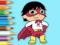 Jogo Livro para colorir: Super-Ryan  online