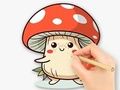 Jogo Livro para Colorir: Cogumelo  online