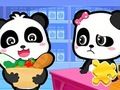 Jogo Quebra-cabeça: Supermercado Bebê Panda  online