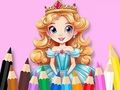 Jogo Livro para colorir: Princesa Flor  online