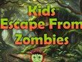 Jogo Crianças escapam de zumbis  online