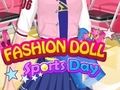 Jogo Dia de esportes de bonecas da moda  online