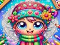 Jogo Livro para colorir mandala de Natal  online