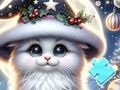 Jogo Quebra-cabeça: Gato Mágico  online