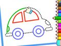 Jogo Desenho de criança: carro fofo  online