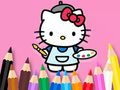 Jogo Livro para colorir: Pintura da Hello Kitty  online