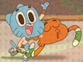 Jogo O Incrível Mundo de Gumball Vá Longo!  online