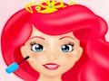 Jogo Salão de cabeleireiro e maquiagem princesa  online
