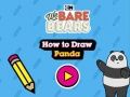 Jogo Como desenhar um panda  online