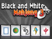 Jogo Mahjong Preto e Branco 3  online