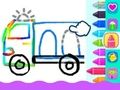Jogo Desenho Infantil: Ambulância  online