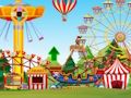 Jogo Fuja do parque de diversões  online
