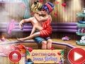 Jogo Menina pontilhada na sauna flertando  online