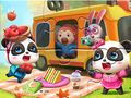 Jogo Quebra-cabeça: Piquenique do Pequeno Panda  online