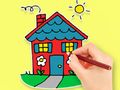 Jogo Livro para Colorir: Casa dos Sonhos  online