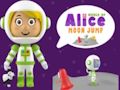 Jogo Mundo de Alice Moon Jump  online