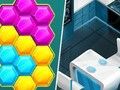 Jogo Quebra-cabeça do jogo Hexa Blast  online