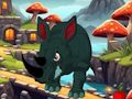 Jogo Fuga do Rinoceronte Ferido  online