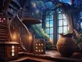 Jogo Fuga da casa de fantasia misteriosa  online