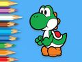 Jogo Livro para colorir: Tempo de pesca de Yoshi  online
