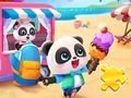 Jogo Quebra-cabeça: Carro de Sorvete Bebê Panda  online