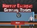 Jogo Fuga de terror: quarto da vovó  online