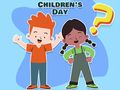Jogo Questionário infantil: quanto você sabe sobre o Dia das Crianças  online