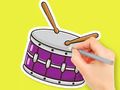 Jogo Livro para colorir: Tambor Estelar  online