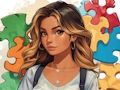 Jogo Quebra-cabeça de anime deslizante  online