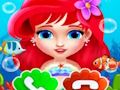 Jogo Telefone Bebê Princesa Sereia  online