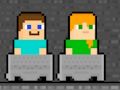 Jogo Alex e Steve Miner para dois jogadores  online