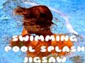 Jogo Quebra-cabeça de respingos de piscina  online