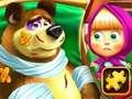 Jogo Quebra-cabeça Masha e o Urso online Jogo Quebra-cabeça Masha e o Urso online