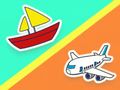 Jogo Questionário infantil: diversão no transporte  online
