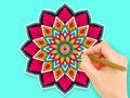 Jogo Livro para colorir: Flor Mazy  online