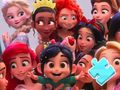 Jogo Quebra-cabeça: foto de família das princesas da Disney  online
