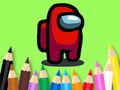 Jogo Livro para colorir: entre nós  online