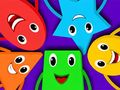 Jogo Questionário infantil: formas coloridas  online