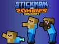 Jogo Stickman vs Zumbis WorldCraft  online