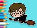 Jogo Livro para colorir: Potter Voador  online